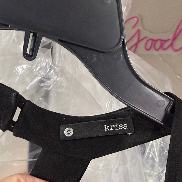 krisa Elegant Black Evening Gown - Picture 2 of 7